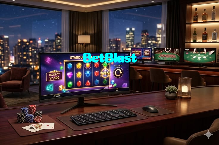 BetBlast خوش آمدید بونس +600% پیشکش موبائل ایپ کے پروموشن سیکشن میں دکھائی دیتی ہے۔